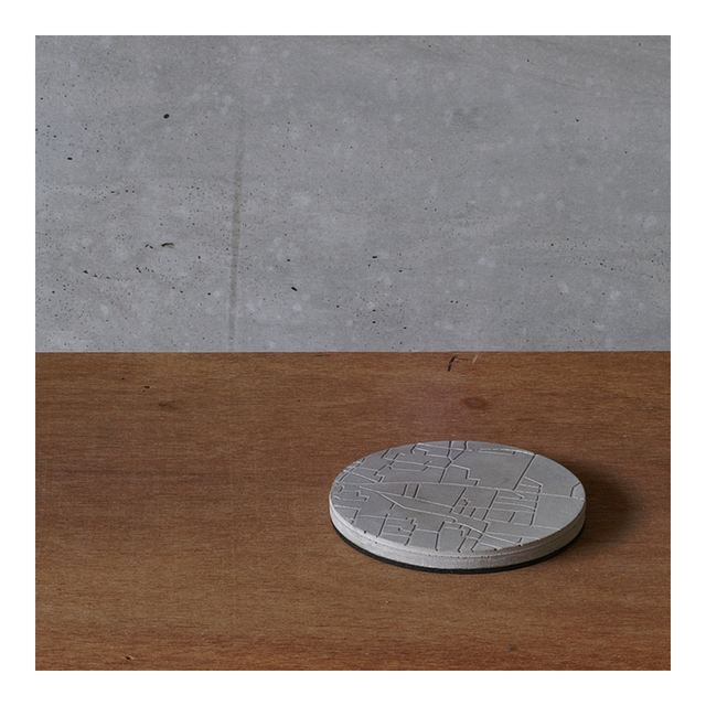 PULL PUSH PRODUCTS Map Coaster | the OBJECT ROOM