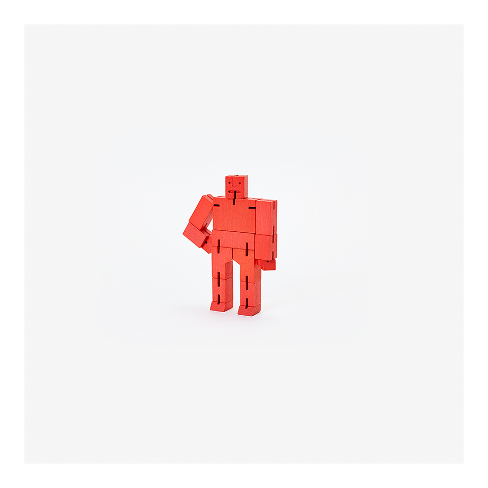 AREAWARE Cubebot Micro - Red | the OBJECT ROOM