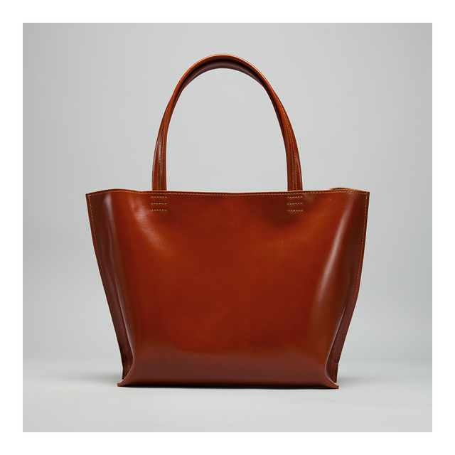 GOODJOB Handbag MONO XL - Leather Tan | the OBJECT ROOM