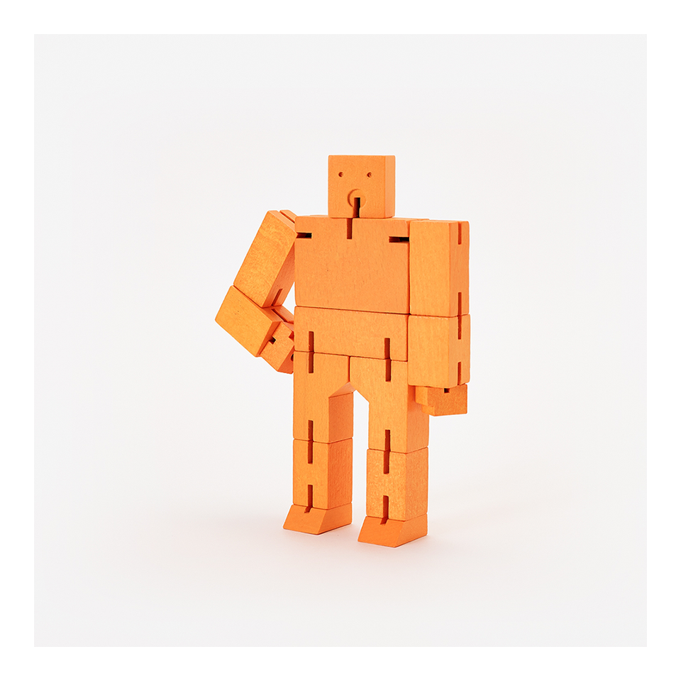 AREAWARE Cubebot Small - Orange | the OBJECT ROOM