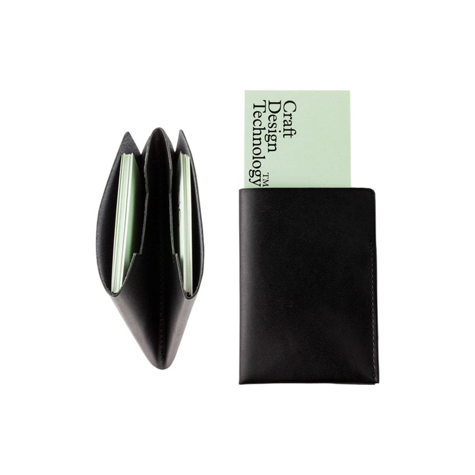CRAFT DESIGN TECHNOLOGY Leather Card Case - Black | the OBJECT ROOM