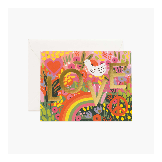 RIFLE PAPER CO. Card - All You Need Is Love | the OBJECT ROOM