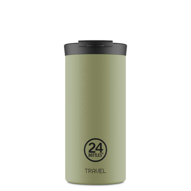24BOTTLES Travel Tumbler 600ml - Stone Sage