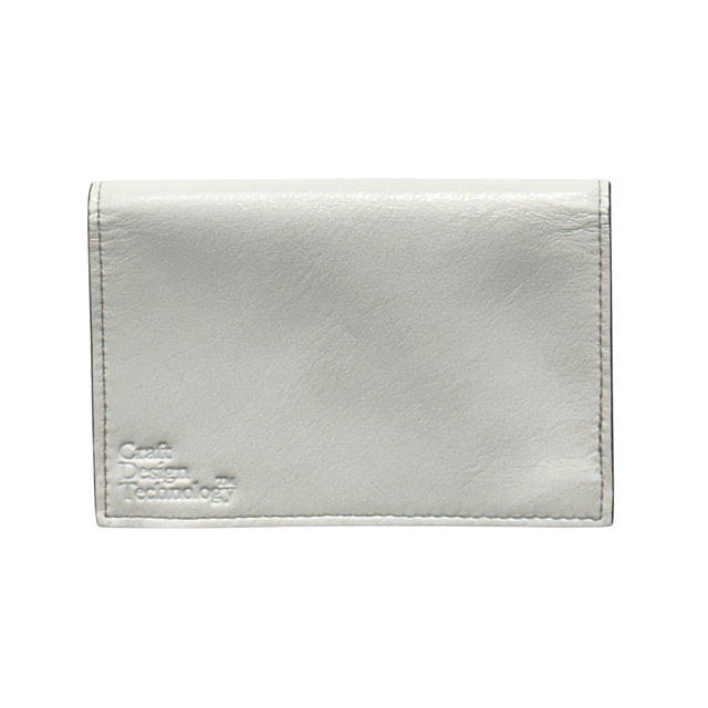 CRAFT DESIGN TECHNOLOGY Leather Business Card Case - White