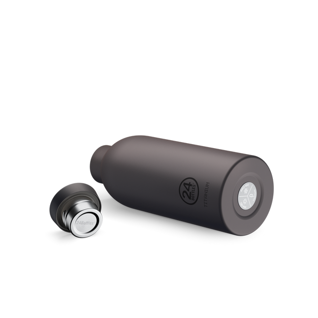 24BOTTLES Clima Bottle Titanium 500ml - Abyss