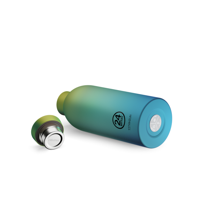 24BOTTLES Clima Bottle Titanium 500ml - Aura