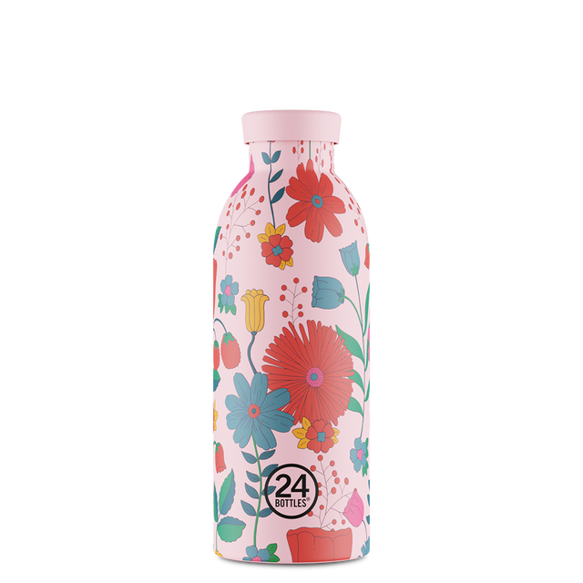 24BOTTLES Clima Bottle 500ml - Bloom Bloom Pink