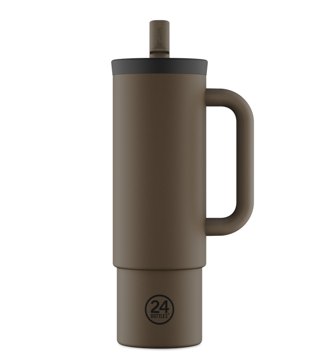 24BOTTLES Straw Cup 800ml - Mocha