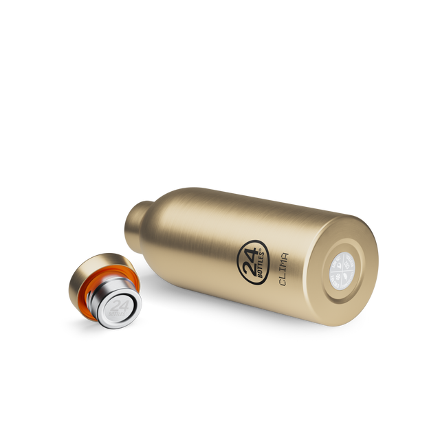 24BOTTLES Clima Bottle 500ml - Sparkling Gold
