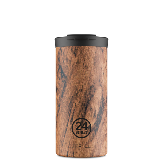 24BOTTLES Travel Tumbler 600ml - Sequoia Wood