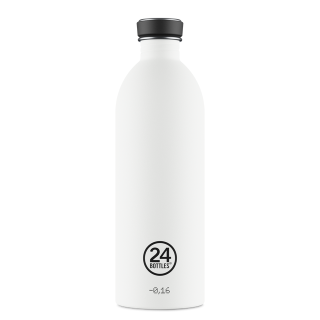 24BOTTLES Urban Bottle 1L - Stone Ice White