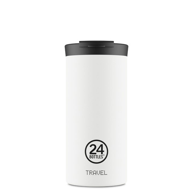 24BOTTLES Travel Tumbler 600ml - Stone White