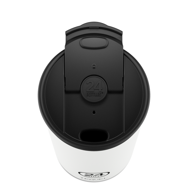 24BOTTLES Travel Tumbler 600ml - Stone White