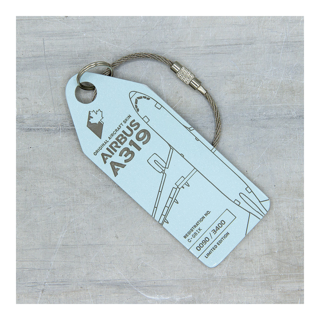 AVIATIONTAG Airbus A319 - C-GBIK - Turquoise (Air Canada)