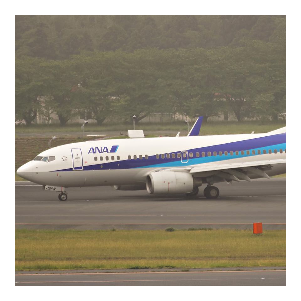 AVIATIONTAG Boeing 737 - JA02AN - White (All Nippon Airways) | the OBJECT ROOM