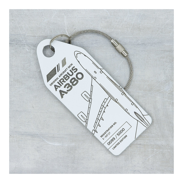 AVIATIONTAG Airbus A380 - F-HPJF - White (Air France)