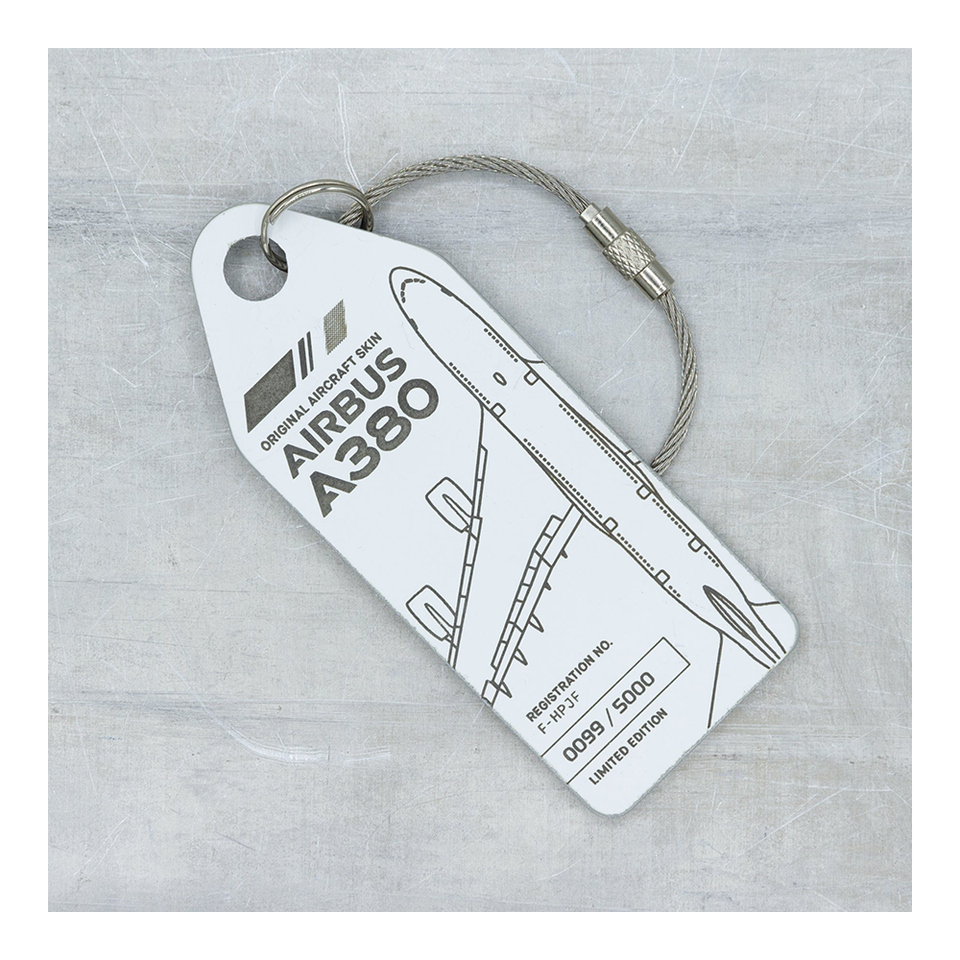 AVIATIONTAG Airbus A380 - F-HPJF - White (Air France)