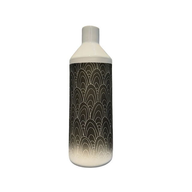 ISMAËL CARRÉ Large Bottle Vase - Black