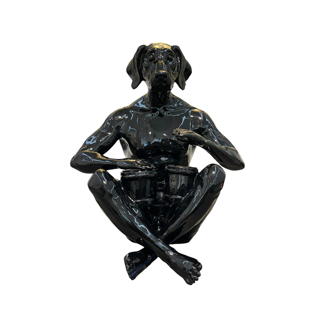 GILLIE AND MARC Bronze Sculpture - Playing The Bongo's On A Saturday Night | the OBJECT ROOM