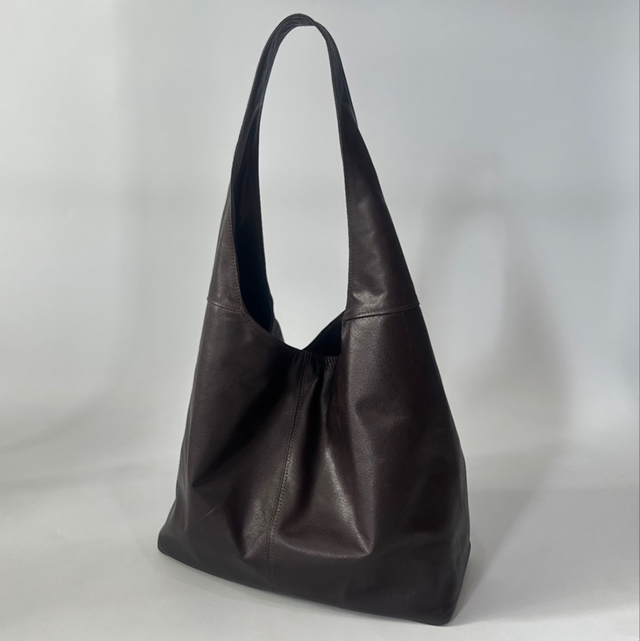 THE DAILY OBJECTS Slouch Bag - Buffalo Hide Brown