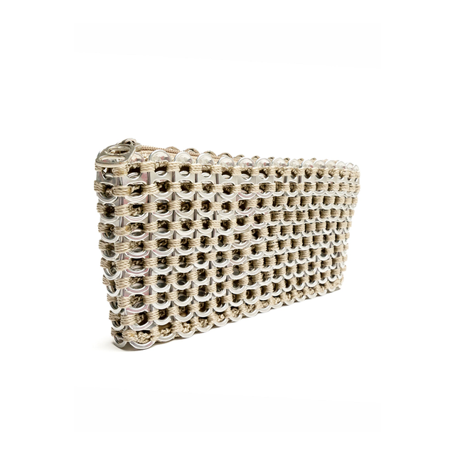 ESCAMA STUDIO Chica Rosa Clutch - Sand