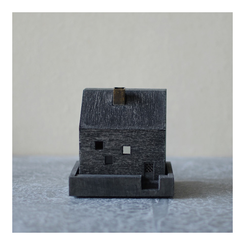PULL PUSH PRODUCTS Cottage Incense Pot - Sumi Black