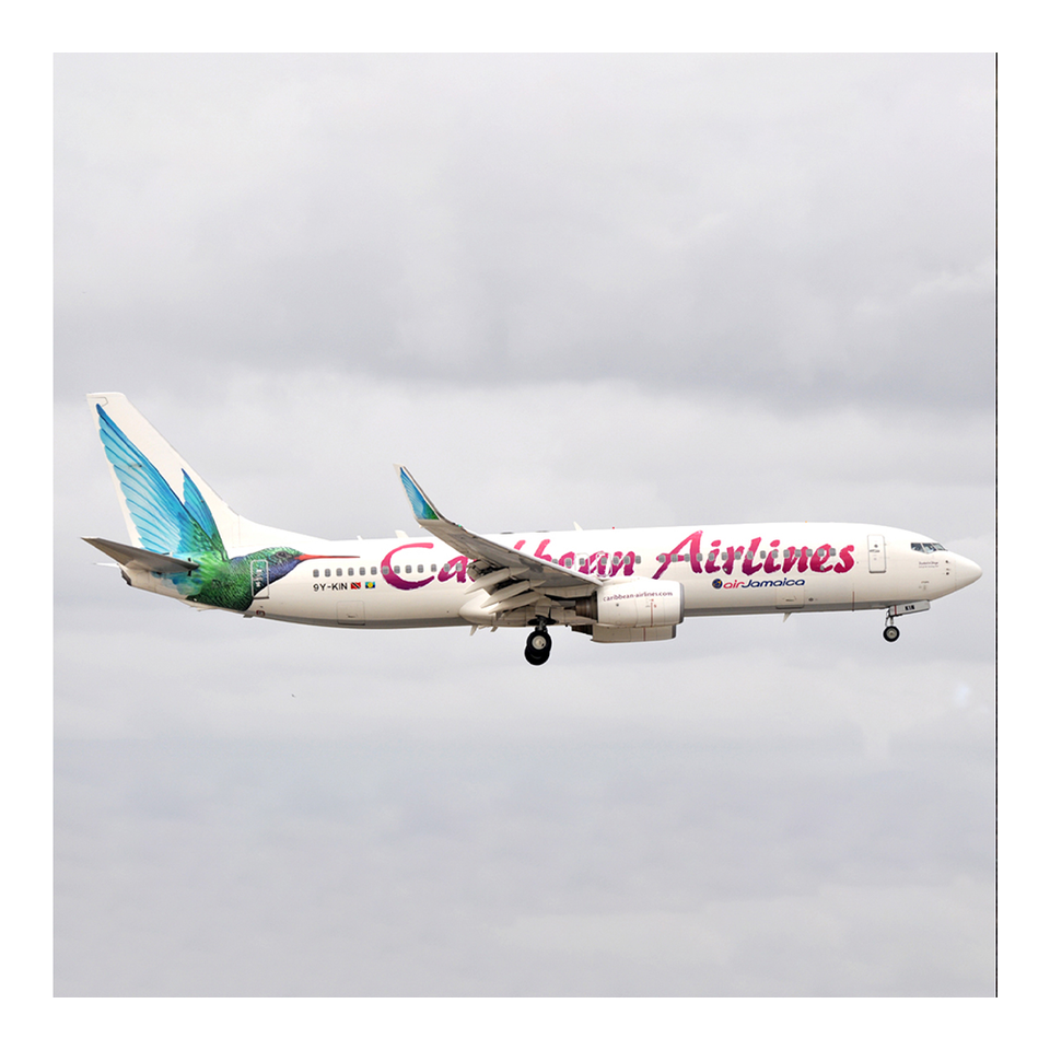 AVIATIONTAG Boeing 737 - 9Y-KIN - White (Caribbean Airlines) | the OBJECT ROOM