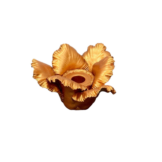 KIDDEE TAMDEE Daffodil Candle Holder - Copper | the OBJECT ROOM