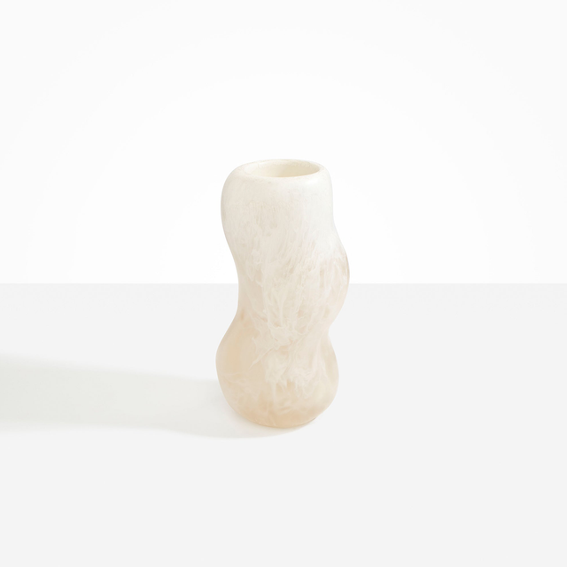 DINOSAUR DESIGNS Valley Vase Medium - Swirl Chalk