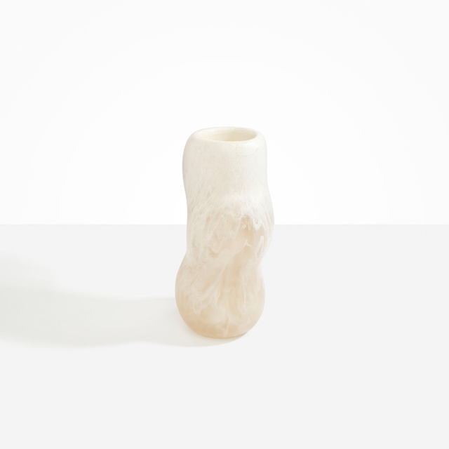 DINOSAUR DESIGNS Valley Vase Medium - Swirl Chalk