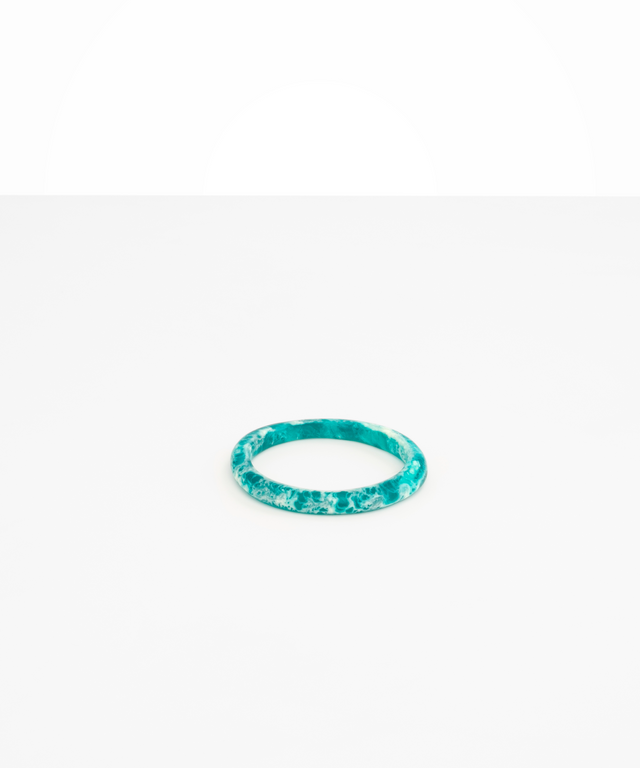 DINOSAUR DESIGNS Wishbone Bangle - Lagoon