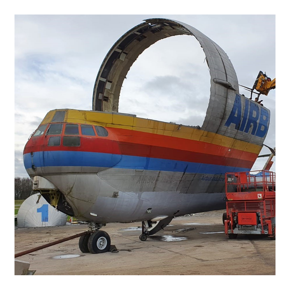 AVIATIONTAG Aero Spacelines Super Guppy Turbines - F-BTGV - Red | the OBJECT ROOM