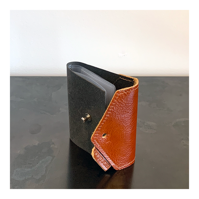 GOODJOB Card Holder 10 Hybrid - Recycle Leather Grey