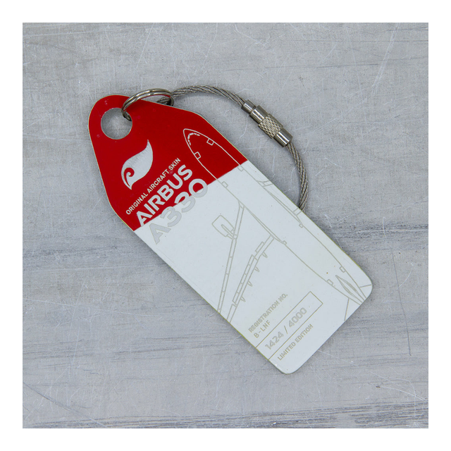 AVIATIONTAG Airbus A330 - B-LNF - Red / White (Hong Kong Airlines) | the OBJECT ROOM