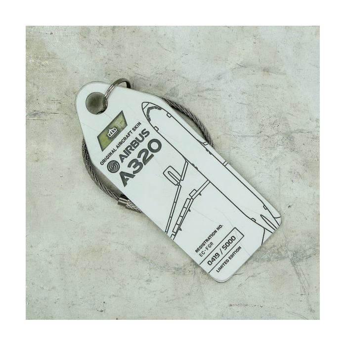 AVIATIONTAG Airbus A320 - EC-FGR - White (Iberia) | the OBJECT ROOM