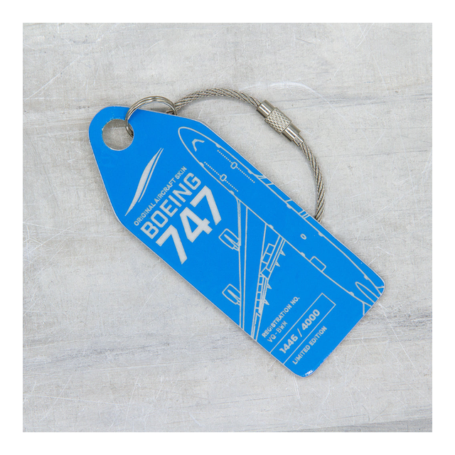 AVIATIONTAG Boeing 747 - VQ-BWM - Blue (KLM / JetOneX) | the OBJECT ROOM