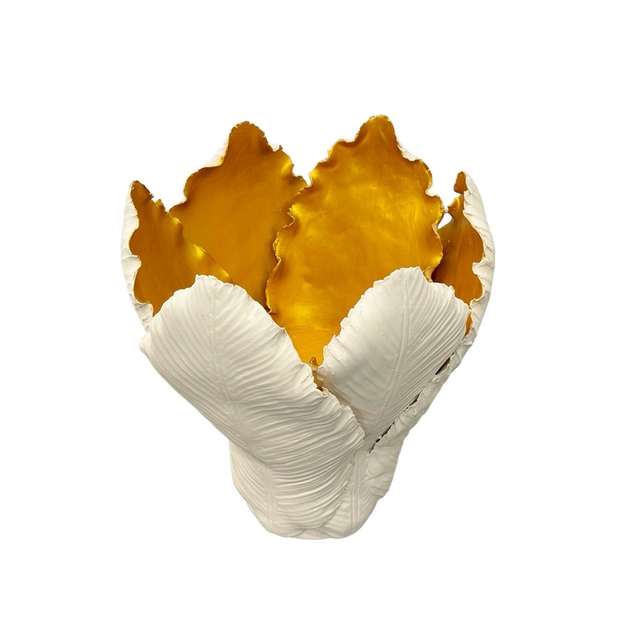 KIDDEE TAMDEE Leaf Candle Holder XL - Natural Gold | the OBJECT ROOM