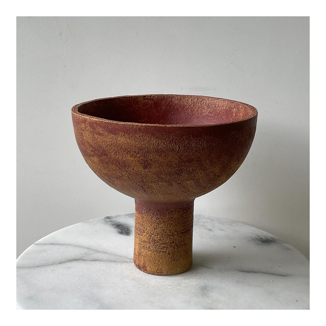 KATARINA WELLS CERAMICS Long Stemmed Bowl