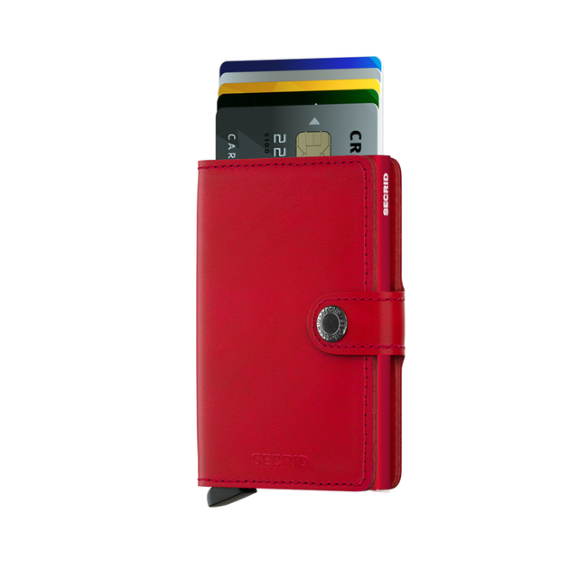 SECRID Miniwallet Leather - Original Red-Red | the OBJECT ROOM