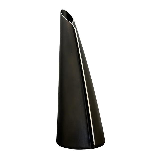 FINK AND CO. Single Stem Vase Medium - Black | the OBJECT ROOM