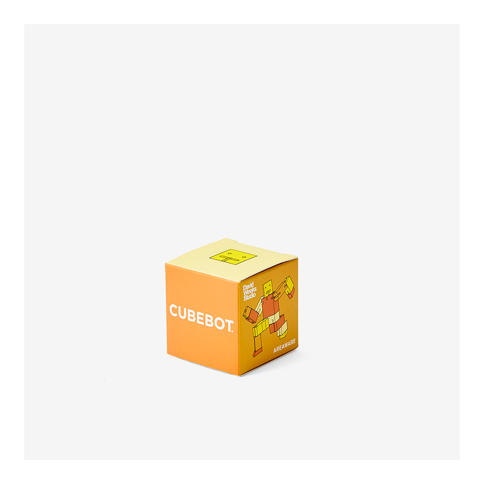 AREAWARE Cubebot Micro - Yellow Multi | the OBJECT ROOM