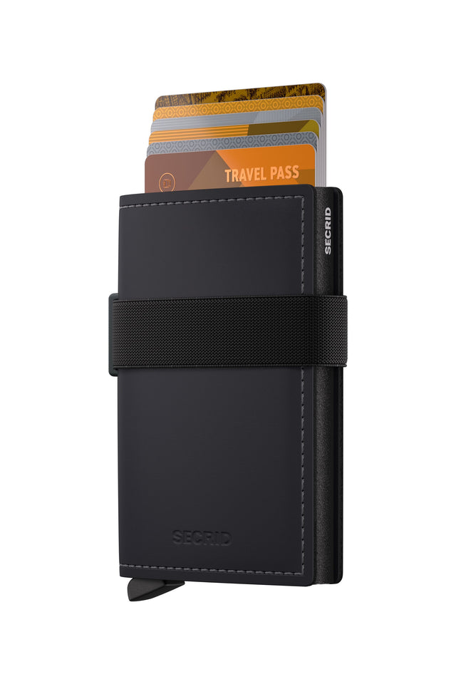 SECRID Bandwallet Matte - Black-Black | the OBJECT ROOM