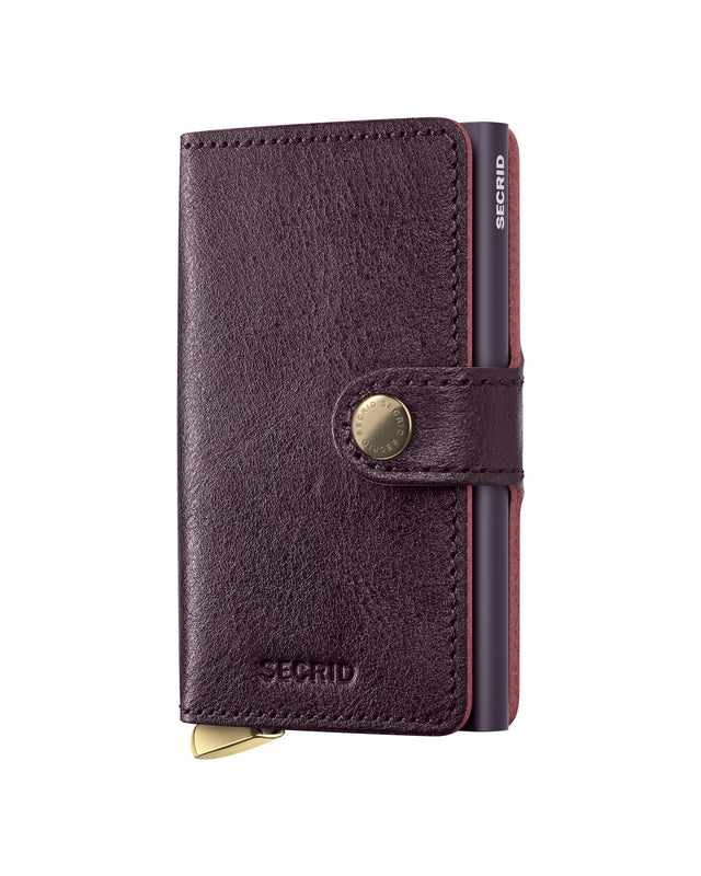SECRID Premium Miniwallet - Basco Bordeaux + | the OBJECT ROOM