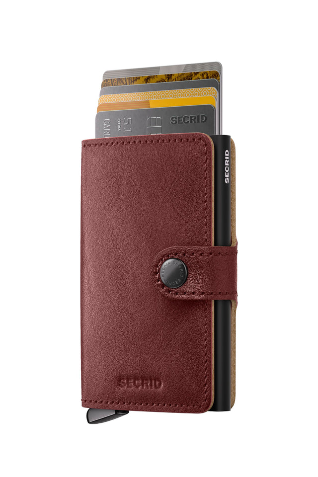 SECRID Premium Miniwallet - Basco Brown + | the OBJECT ROOM