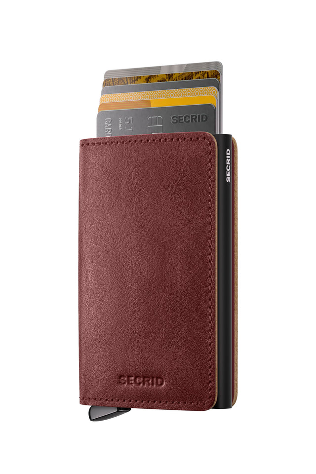 SECRID Premium Slimwallet - Basco Brown + | the OBJECT ROOM