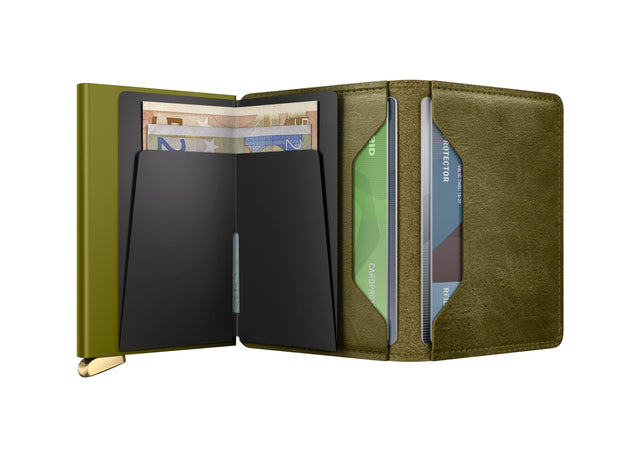 SECRID Premium Slimwallet - Basco Olive + | the OBJECT ROOM