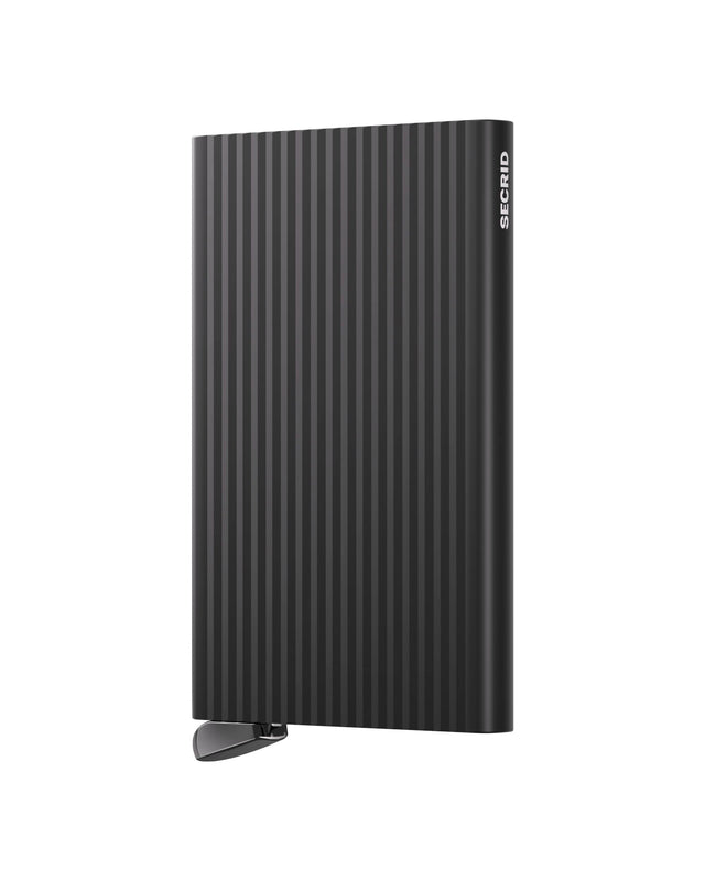 SECRID Premium Cardprotector - Fluted Black + | the OBJECT ROOM
