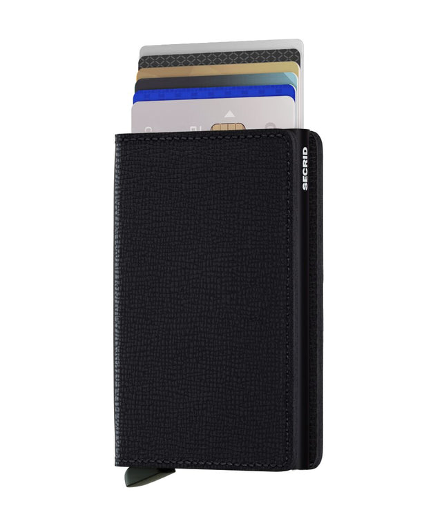 SECRID Slimwallet Leather - Crisple Black | the OBJECT ROOM