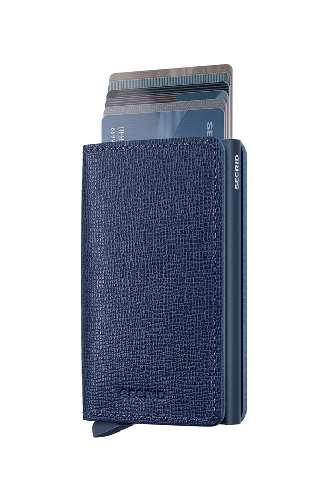 SECRID Slimwallet Crisple - Navy | the OBJECT ROOM