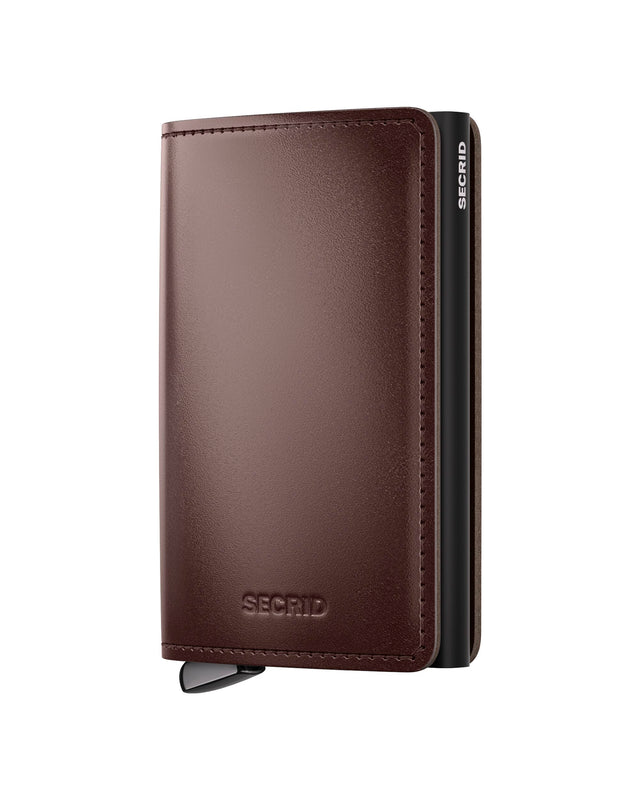 SECRID Premium Slimwallet+ Dusk - Dark Brown | the OBJECT ROOM